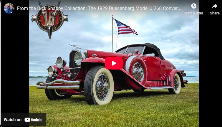 1929 Duesenberg Model J 268 Convertible Coupe Jun 4, 2025